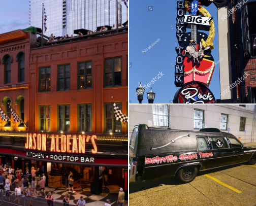 Some of our favorite places in Nashville cover photo collage