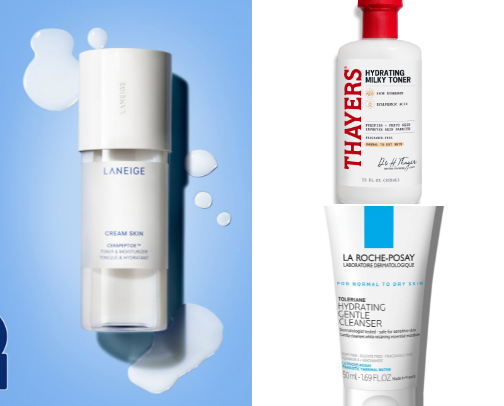 My go-to no BS skincare!! cover photo collage