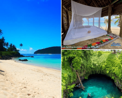 Kid-Friendly Fun in Lalomanu cover photo collage