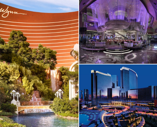 Top 5 Las Vegas Hotels cover photo collage