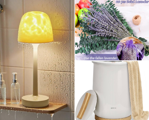 Cozy Bathroom cover photo collage