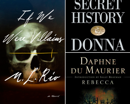 Dark Academia & Gothic Romance Recs 📚🖤 cover photo collage