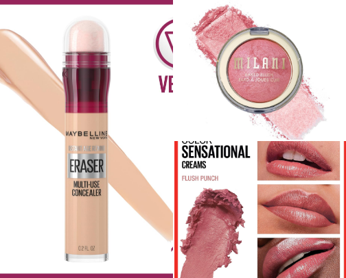 💫makeup that makes getting ready easy💫 cover photo collage