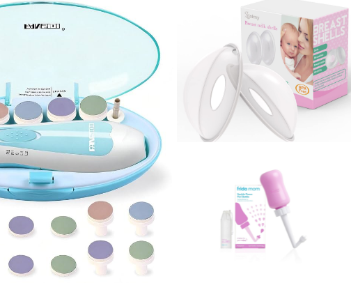 Postpartum & Baby Items That Lowkey Saved My Sanity cover photo collage