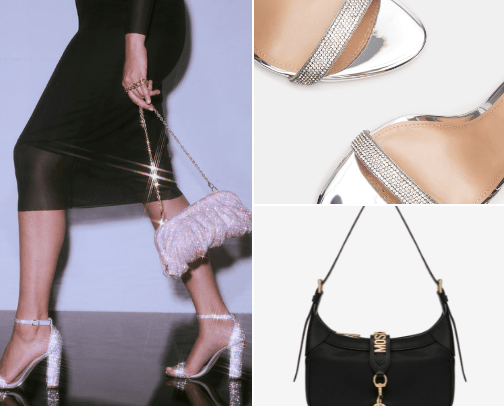 Cutest party bags and heels! cover photo collage
