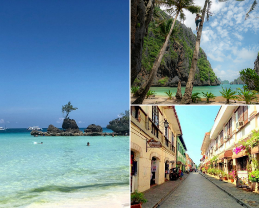 Travel Guide to the Philippines cover photo collage
