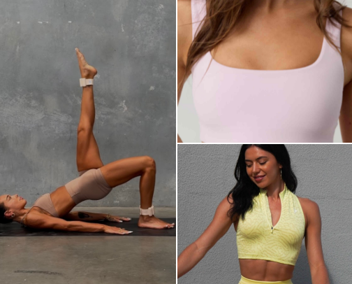 “that girl” fitness essentials🧘🏼‍♀️🎧🏋🏻 cover photo collage