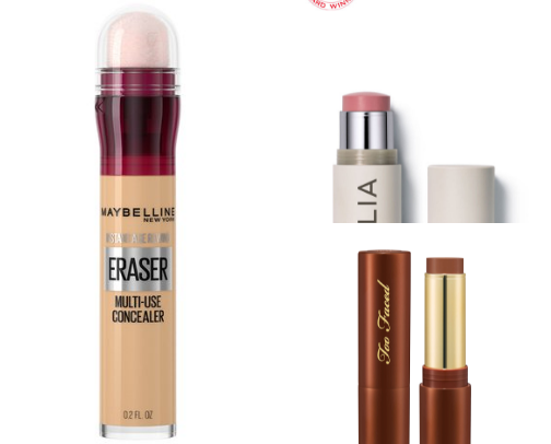 my makeup non-negotiables as an acne prone girly! cover photo collage