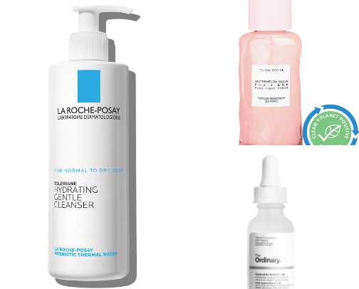 my morning skin care routine! cover photo collage