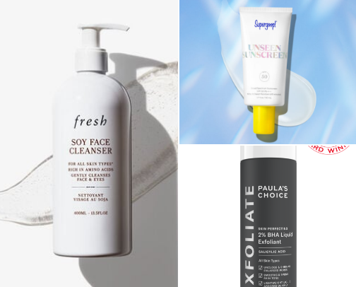 Skincare Worthy of a Repurchase cover photo collage