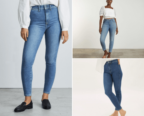 Jeans for ladies 👑 cover photo collage