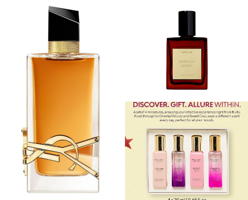 My Favorite Fragrances cover photo collage