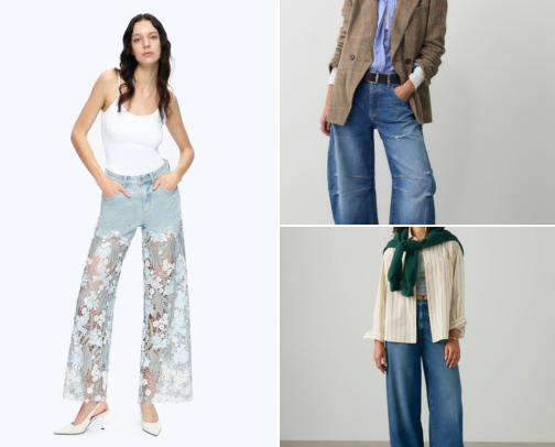my favorite jean looks cover photo collage