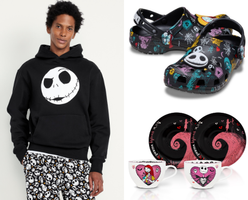 Tim Burton Magic at Home: Top Nightmare Before Christmas Kitchenware, Fashion & Decoration Gifts cover photo collage