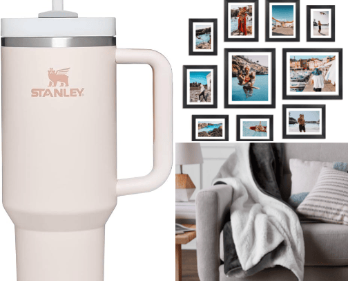 Thoughtful gifts for new moms cover photo collage