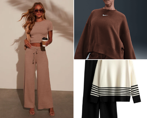 From Couch to Coffee Run: Favorite Loungewear and Active Sets cover photo collage