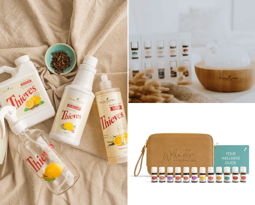 Young Living cover photo collage