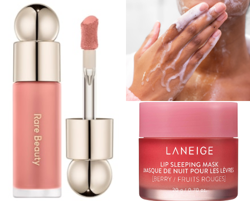 My favorite beauty & skin care recs cover photo collage