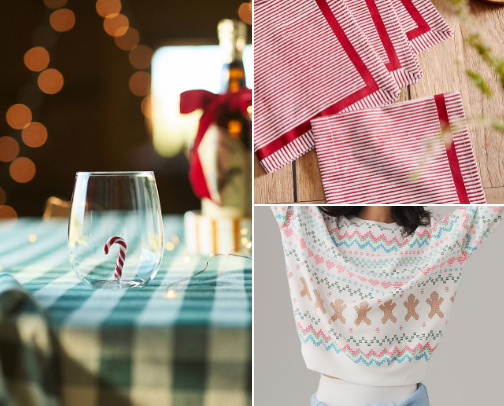 All the Pretty Christmas Things cover photo collage