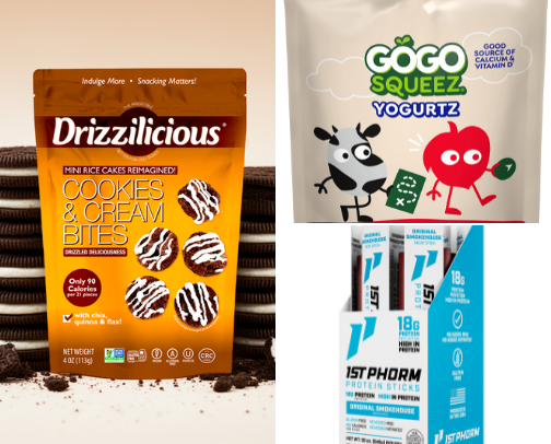 Snacks for the gym girlies cover photo collage