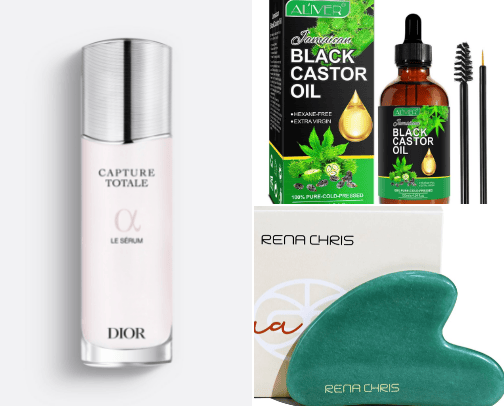 Beauty Products cover photo collage