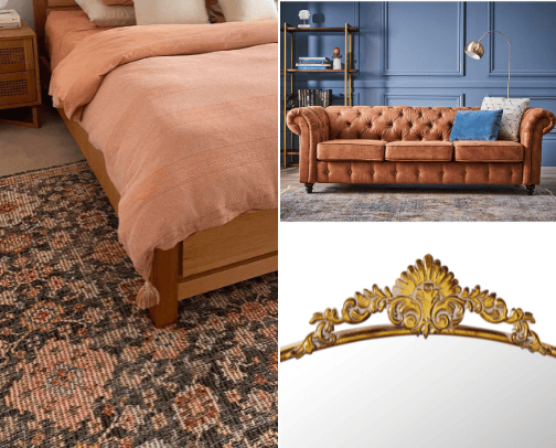 Dark Bohemian Rustic Home Aesthetic cover photo collage