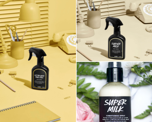 Lush Faves cover photo collage