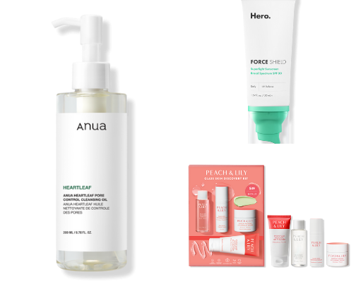 My skincare routine 🥰 cover photo collage