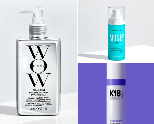 Hair care cover photo collage