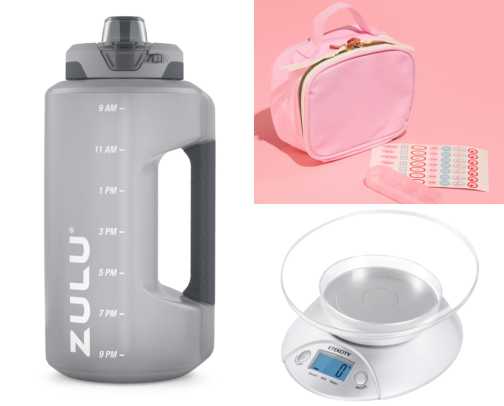 My GLP -1 journey must-haves cover photo collage