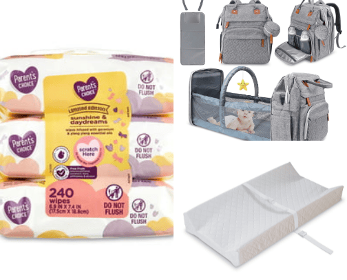 Baby items I actually needed cover photo collage