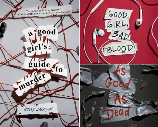 Mystery Must Reads 🕵🏼‍♀️🧩🔎📚 cover photo collage