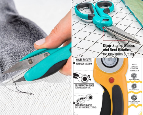 Sewing Essentials (Because Snips Matter) cover photo collage