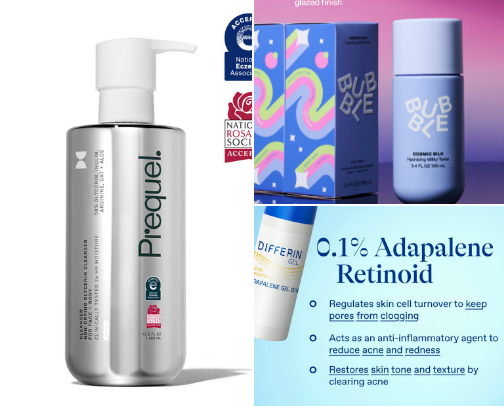 ✨Glowy & 💧Hydrated: Dry Skin Faves cover photo collage