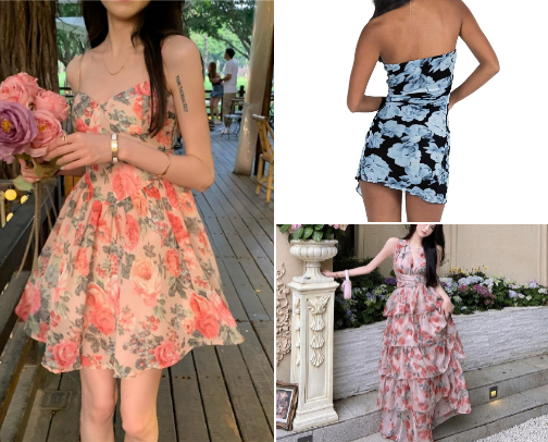 Trending dress cover photo collage