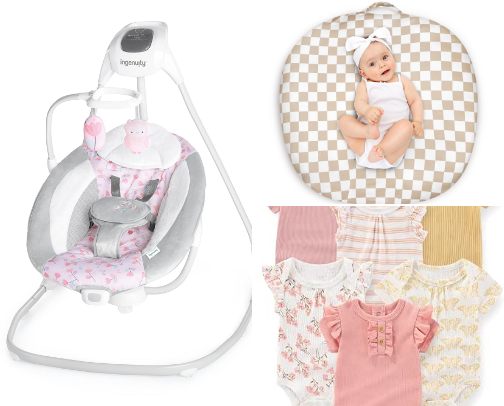 Newborn essentials cover photo collage