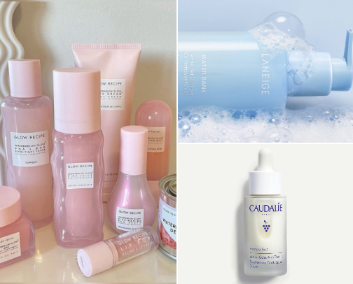 Skincare must haves 🫧 cover photo collage