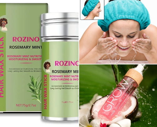 💇‍♀️HAIR CARE 🌸– HEALTHY, SHINY & STRONG EVERY DAY ✨ cover photo collage