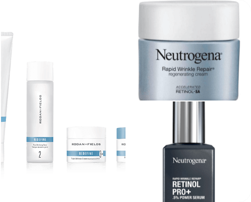 Skin care cover photo collage