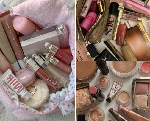 MUST NEED BEAUTY PRODUCTS 💄🎀 cover photo collage