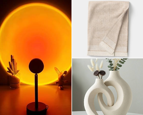 Aesthetic Home Essentials ✨ cover photo collage