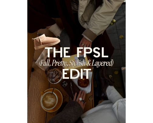 The FPSL (Fall, Pretty, Stylish & Layered) Edit cover photo collage