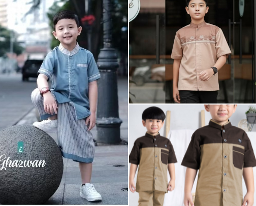 BAJU KOKO ANAK LAKI-LAKI cover photo collage