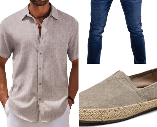 EFFORTLESS MEN'S RESORT & VACATION WEAR cover photo collage