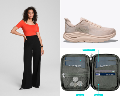 Travel Clothes/ Shoes/ Accessories cover photo collage