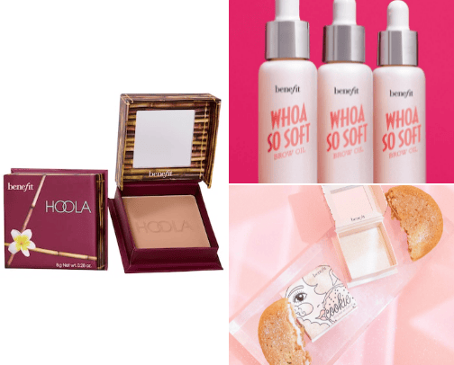 benefit cosmetics🎀 cover photo collage