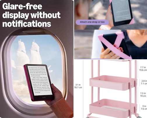 Bookish Finds for Readers 📚 cover photo collage