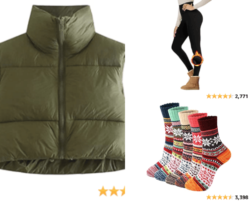 Cute Winter Staples cover photo collage