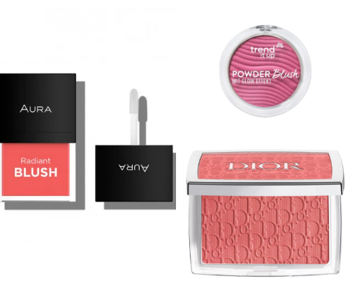 Blush cover photo collage