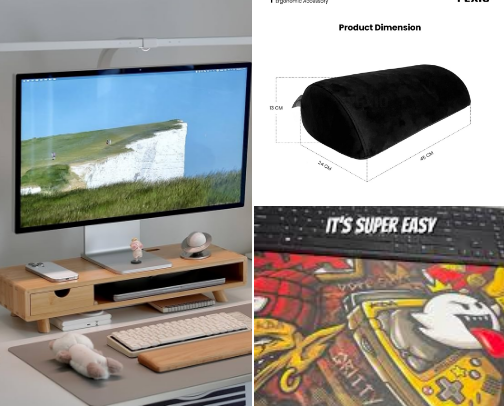 10 Desk Setup Upgrades That Make Work & Study Better cover photo collage